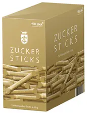 HELLMA Sticks de sucre, dans un carton