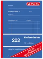 herlitz Formularbuch "Liefer-/Empfangsschein 201", DIN A5