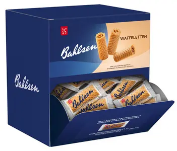 Bahlsen Biscuits "Waffeletten", présentoir