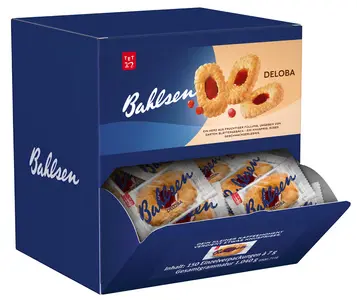 Bahlsen Biscuits feuilletés "Deloba", présentoir