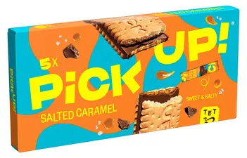 PiCK UP! Barre de biscuits "Salted Caramel", multipack