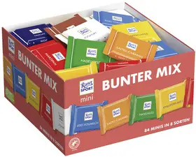 Ritter SPORT Mini-tablette de chocolat "BUNTER MIX
