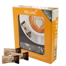 HELLMA Schoko-Krispy au chocolat au lait entier, dans un
