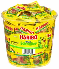 HARIBO Bonbon gélifié aux fruits SCHNULLER Minis, boîte