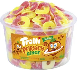 Trolli Bonbon gélifié RONDELLES DE PECHE, boîte de 150