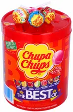 Chupa Chups Sucette "The Best of", boîte de 50 pièces