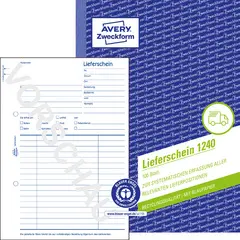 AVERY Zweckform Formularbuch "Lieferschein", RC, A5