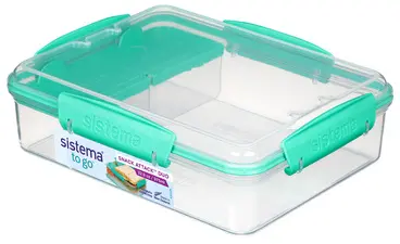 Sistema Boîte à snack SNACKS ATTACK DUO TO GO, 975 ml