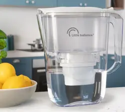 Little balance Carafe filtrante Claire + 6 cartouches