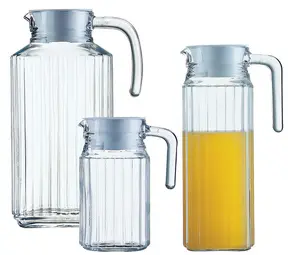 Esmeyer Arcoroc Pichet en verre "Quadro", 1,1 L