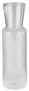 APS Carafe en verre DOTS, 0,9 litre, transparent