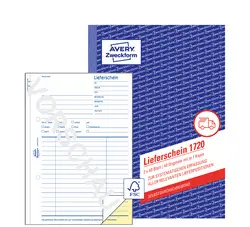 AVERY Zweckform Formularbuch "Lieferschein", SD, 4+1 GRATIS