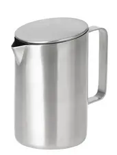 Esmeyer Pot à lait avec couvercle VISTA, rond, argent