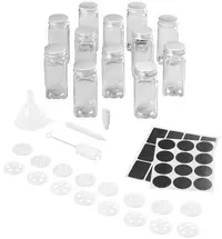 metaltex Kit de saupoudreuses Shake-It, 120 ml, 12 verres
