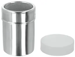 metaltex Saupoudreuse sucre/cacao, inox, argent