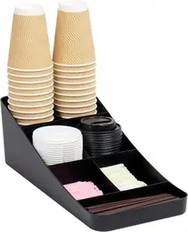 deflecto Organiseur thé & café, 7 compartiments