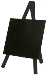Securit Ardoise de table MINI avec trépied, noir
