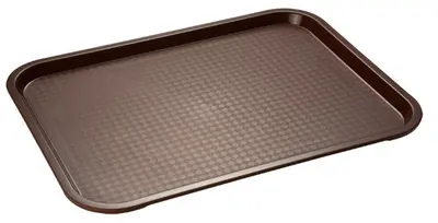 APS Plateau FAST FOOD, (L)450 x (P)355 mm, marron