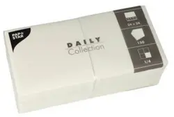 PAPSTAR Serviette cocktail, 240 x 240 mm, 3 couches, noir