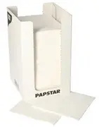 PAPSTAR Serviette cocktail "PUNTO", 200 x 200 mm, blanc