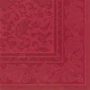 PAPSTAR Serviette "ROYAL Collection Ornaments", bordeaux