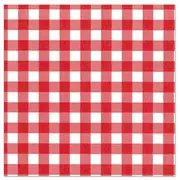 PAPSTAR Serviette à motif "Vichy Karo", 330 x 330 mm