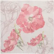 PAPSTAR Serviette à motif "ROYAL Collection Blossom", rose