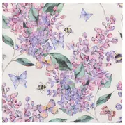 PAPSTAR Serviette à motif "Lilac Dream", 330 x 330 mm