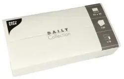 PAPSTAR Serviette bistrot, 320 x 320 mm, 3 couches, blanc