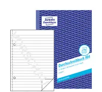 AVERY Zweckform Formularbuch "Durchschreibbuch", A5, liniert