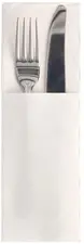PAPSTAR Serviette pochette "ROYAL Collection", blanc