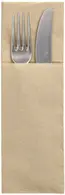 STARPAK Serviette pochette "DAILY Collection", sable