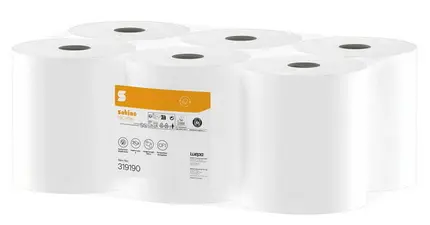 satino by wepa Rouleau d'essuie-mains HiCycle, 138 m