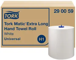 TORK Matic Rouleau d'essuie-mains, 1 couche, 280 m, blanc