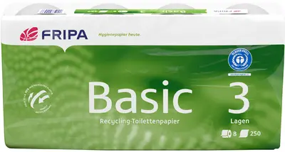 Fripa Papier toilette Basic, 3 couches, blanc