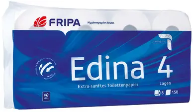 Fripa Papier toilette Edina, 3 couches, extra blanc
