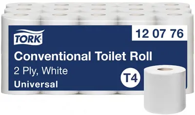 TORK Papier toilette, 2 couches, grand paquet, blanc