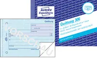 AVERY Zweckform Formulaire "Reçu avec justification TVA