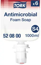 TORK Savon mousse pour décontamination des mains, 1.000 ml