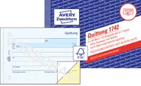 AVERY Zweckform Formularbuch "Quittung" ohne MwSt., SD