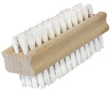 Peggy Perfect Brosse à ongles, en bois, brosse en fibres