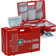 LEINA Mallette de premiers secours QUICK, contenu DIN 13157,