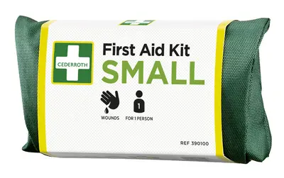 CEDERROTH Kit de premiers secours, dans un étui en nylon