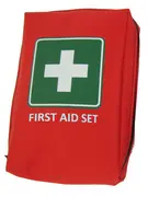 LEINA Trousse de premiers secours "First Aid", rouge