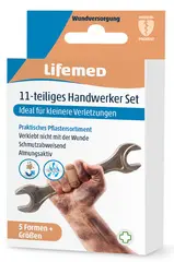 Lifemed Set de pansements "artisan", 11 pièces
