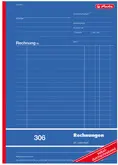 herlitz Formularbuch "Rechnung 307", DIN A5, 3 x 40 Blatt