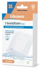 Lifemed Pansement de douche "Aqua XXL", transparent