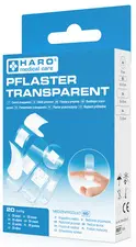 HARO Pansement transparent, hydrophobe, pack de 20