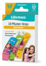 Lifemed Pansement pour enfants "Conte de fées" paquet de 10