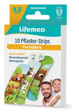Lifemed Pansement pour enfants "Animaux" paquet de 10
